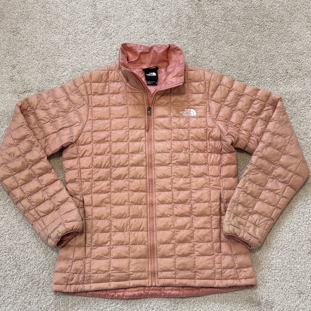 The North Face Women's Thermoball Jacket Packable Light Pink SzM